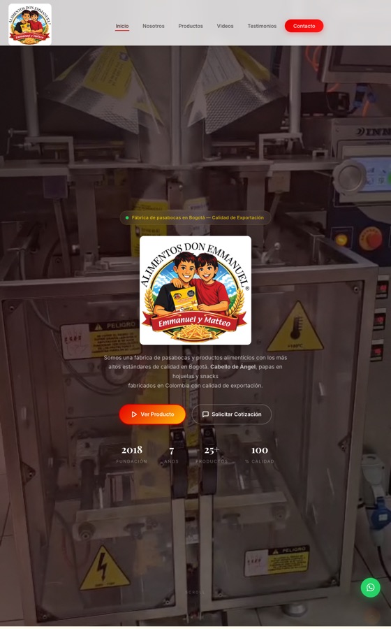 alimentosdonemmanuel.com